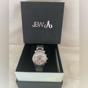 JBW -Luxury Women's Victory Diamonds and Mother of Pearl Chronograph Watch
